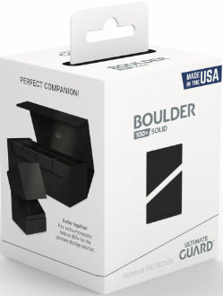 Boulder Deck Case 100+ - Solid Black - Ultimate Guard Deck Boxes