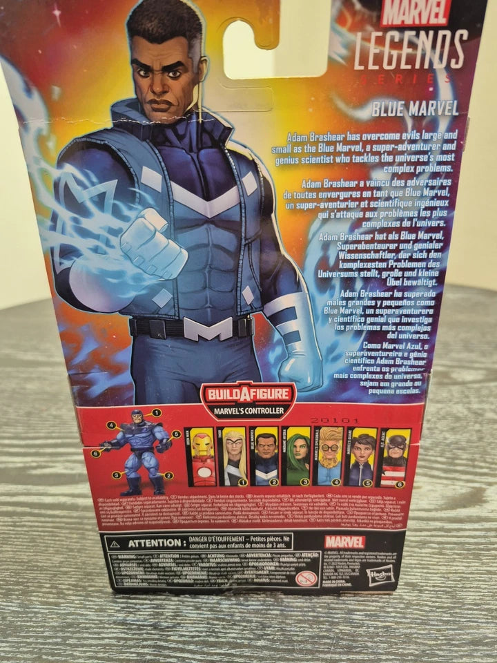 Marvel Legends Series (BuildAFigure) Blue Marvel [Marvel's Controller]