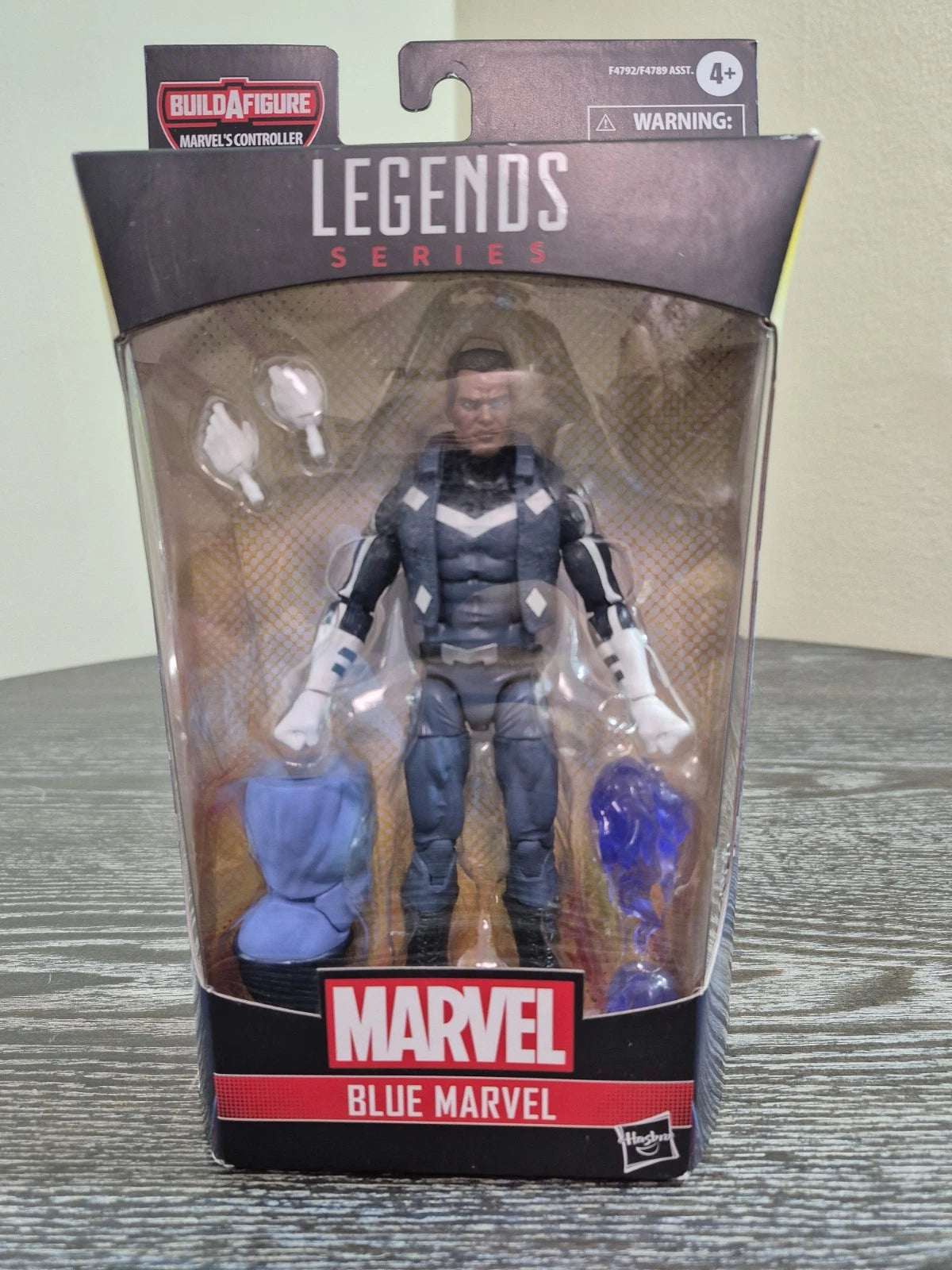 Marvel Legends Series (BuildAFigure) Blue Marvel [Marvel's Controller]