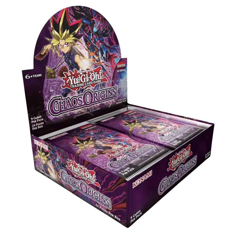 Yu-Gi-Oh TCG Chaos Origins Booster Box [1st Edition]