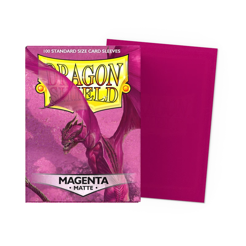 Dragon Shield Matte Sleeves - Magenta (100-Pack)