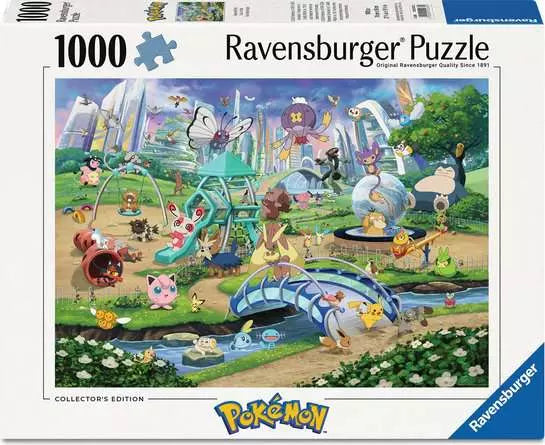 Pokémon: Eevee and the Park - 1000pc Puzzle