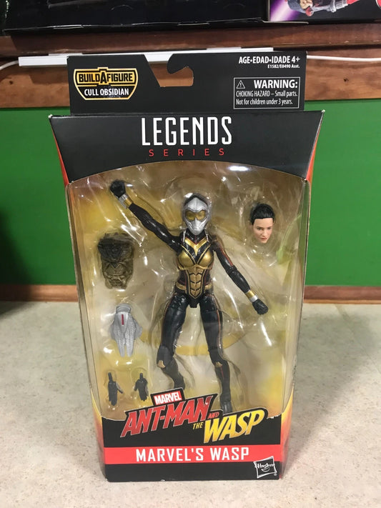 Marvel Legends Wasp Cull Obsidian Build A Figure