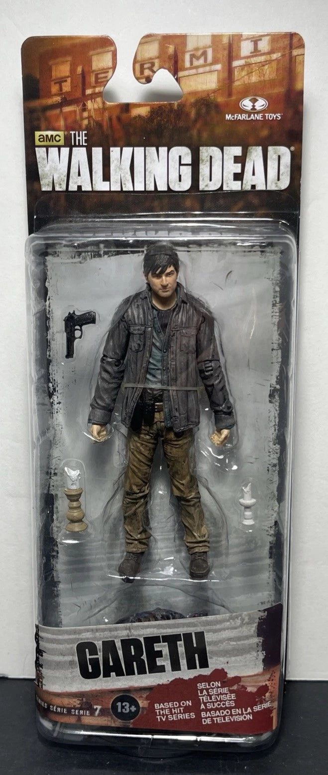 McFarlane Toys Series 7 AMC The Walking Dead Gareth 5" Action Figure 2015 NIP