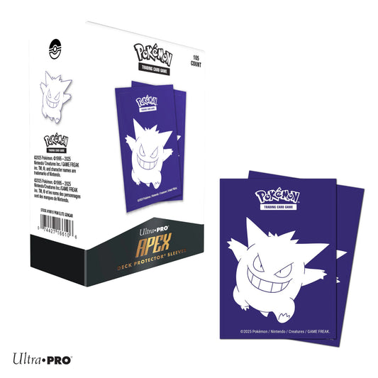 APEX Deck Protector Sleeves - Pokémon Elite Gengar (105-pack)