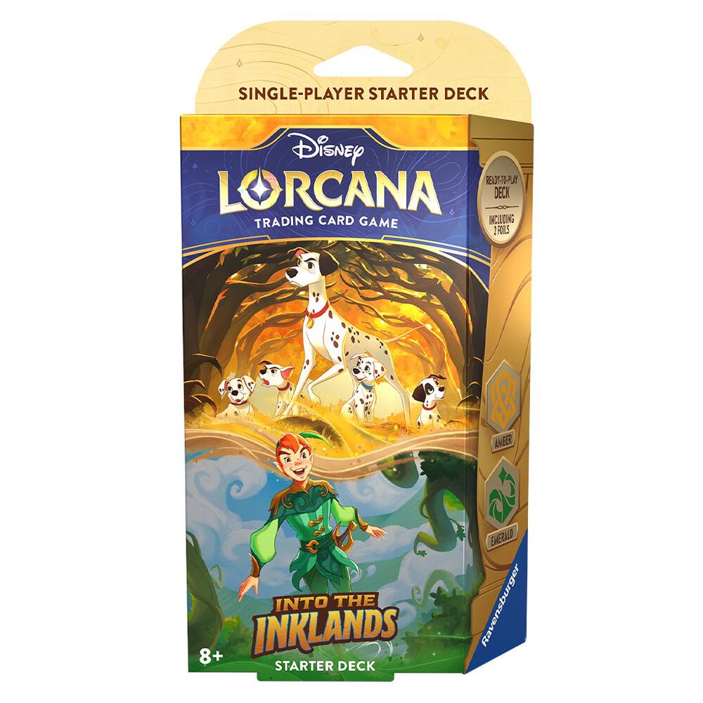 Disney Lorcana: Into the Inklands Starter Deck (Amber & Emerald) - Into the Inklands (3) Into the Inklands