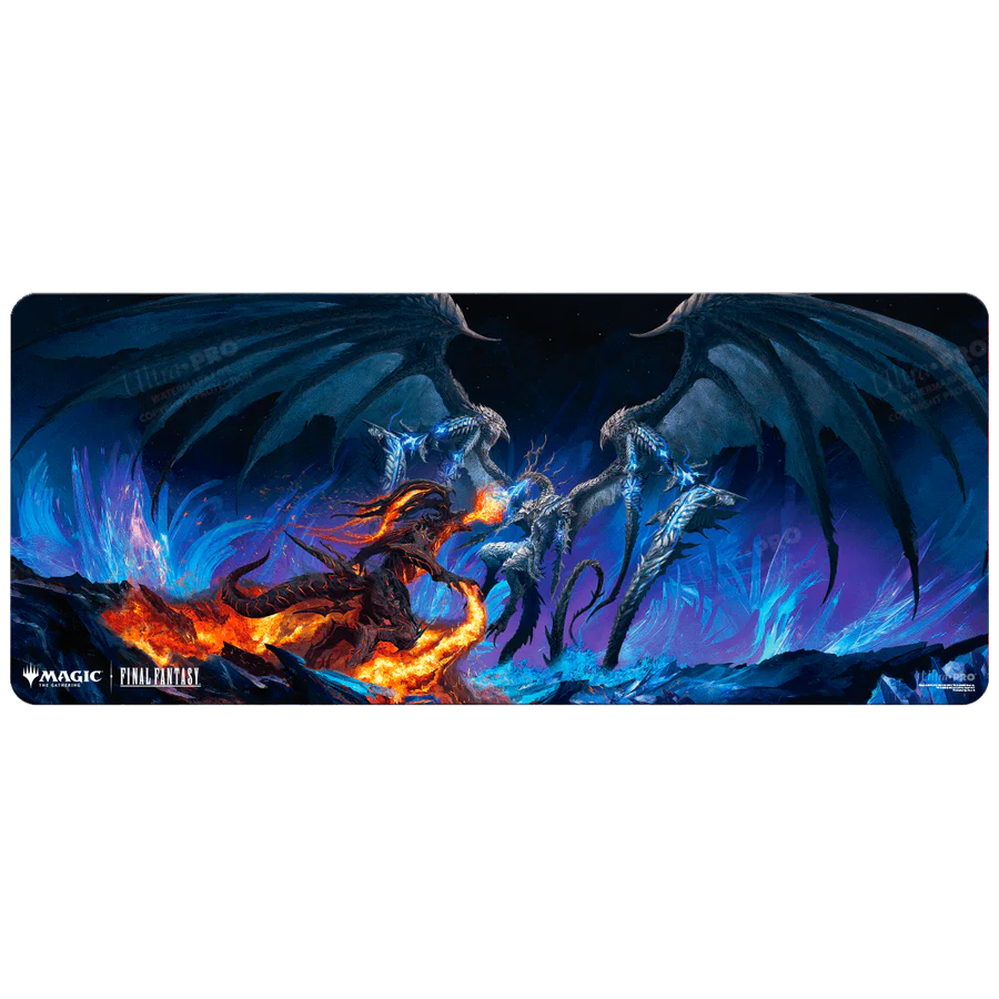 Magic: The Gathering®—FINAL FANTASY™ Bahamut and Ifrit 6ft Table Playmat