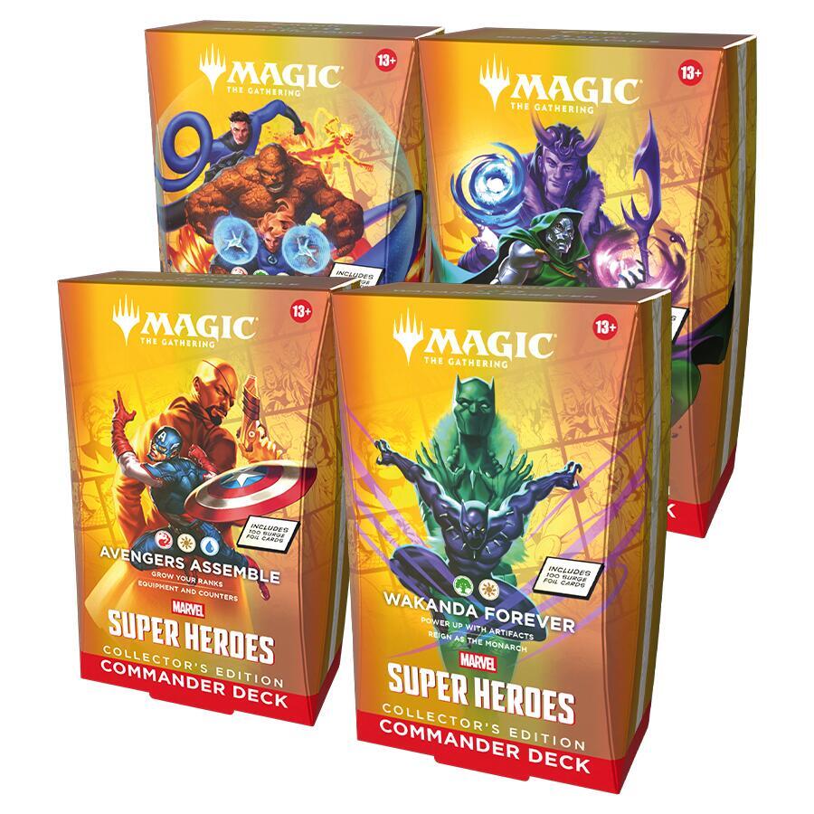 Magic the Gathering - Marvel Super Heroes Collectors Commander Deck - Various