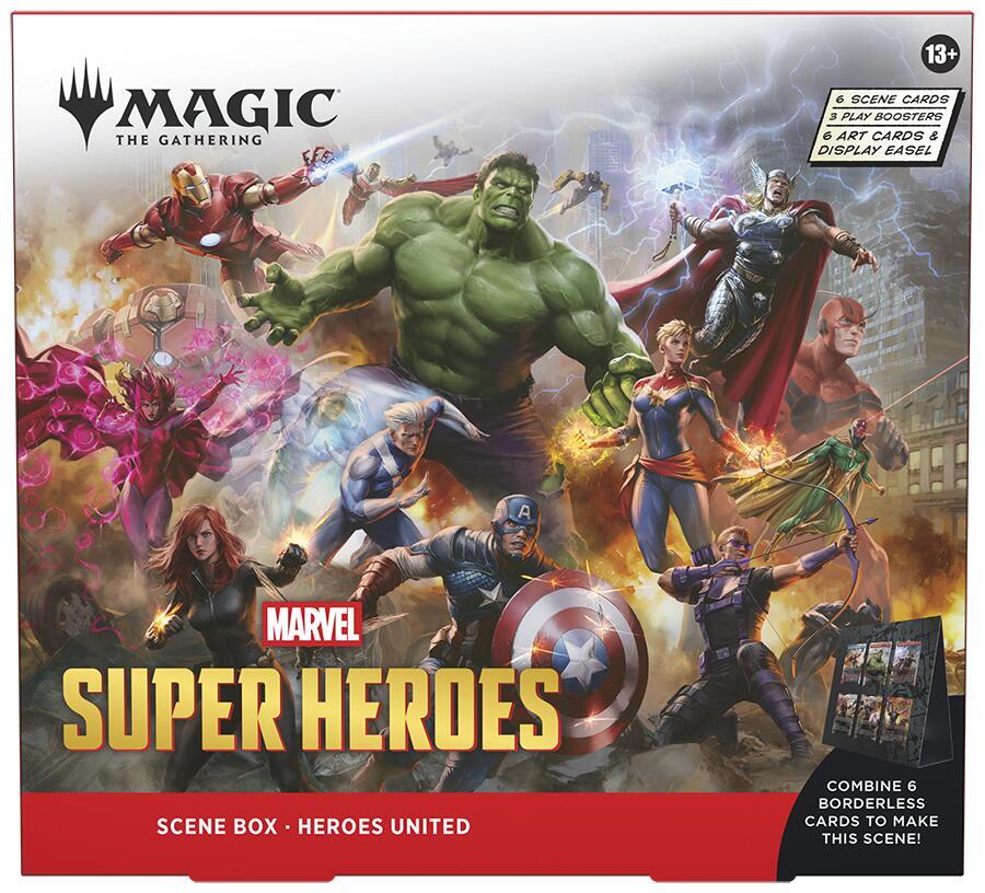 Magic the Gathering - Marvel Super Heroes Scene Box