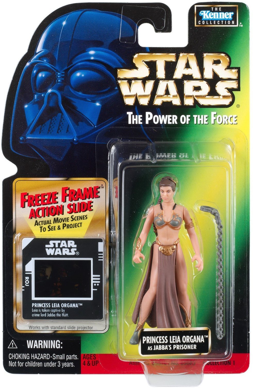 Kenner Star Wars Power of the Force Princess Leia Organa as Jabba's Prisoner Figure