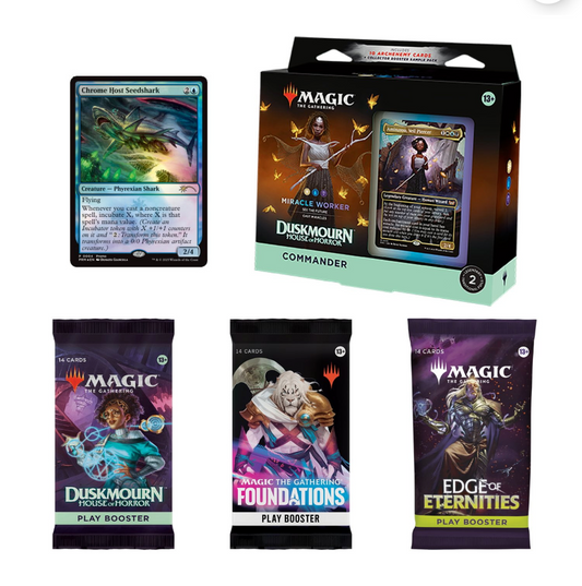 Magic: The Gathering Duskmourn Haunts & Horrors Commander Pack (miracle workers)