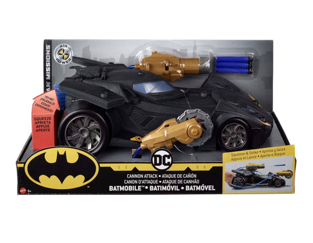 DC COMICS Cannon Attack Batmobile