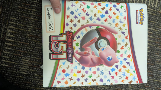 Pokemon 151 Scarlet and Violet Master Set W/ Promos