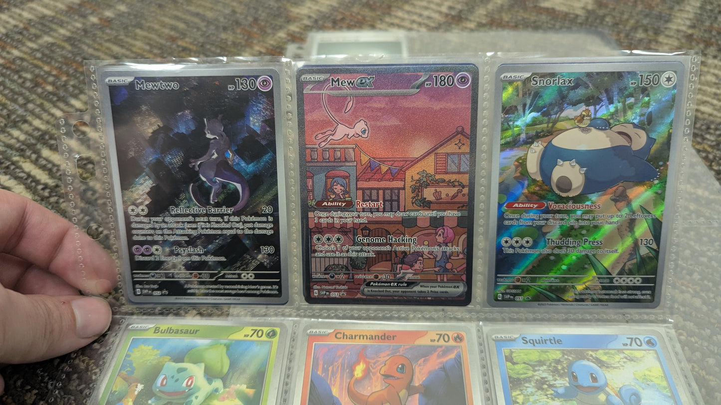 Pokemon 151 Scarlet and Violet Master Set W/ Promos