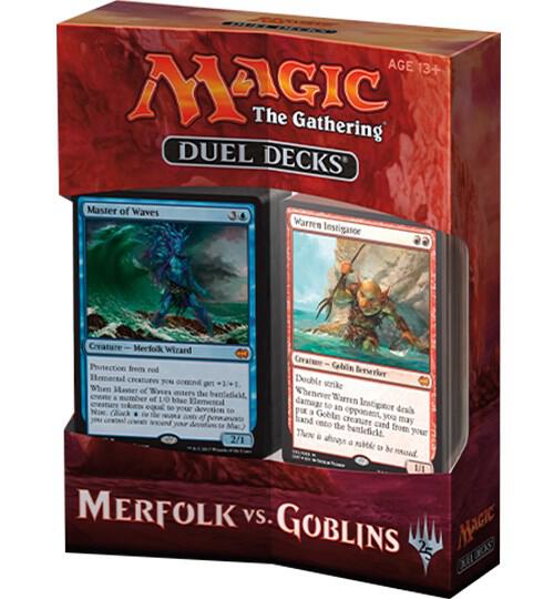 Magic the Gathering: Duel Decks: Merfolk vs. Goblins - Box Set