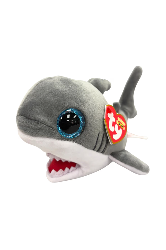 Ty Beanie Boo Finnegan The Gray Shark - 6"