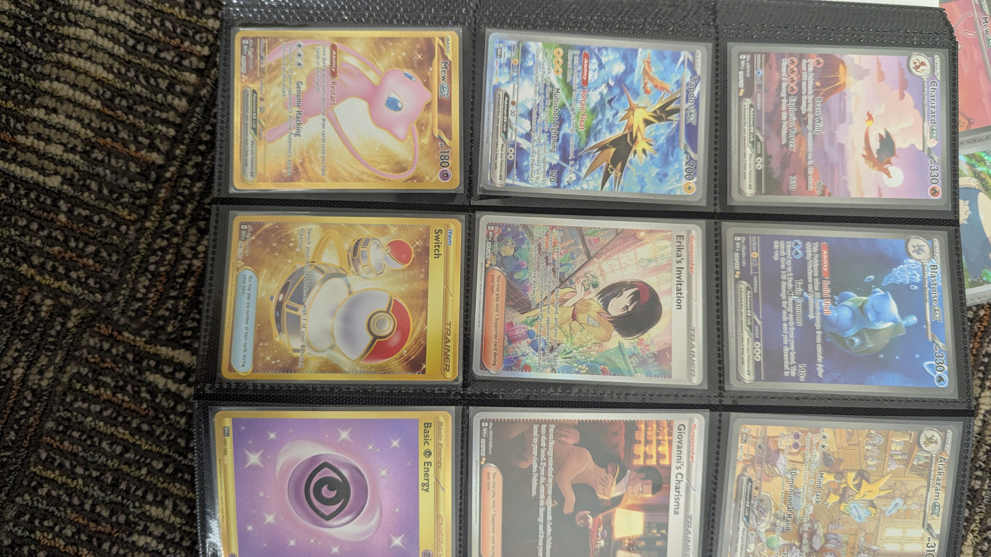 Pokemon 151 Scarlet and Violet Master Set W/ Promos