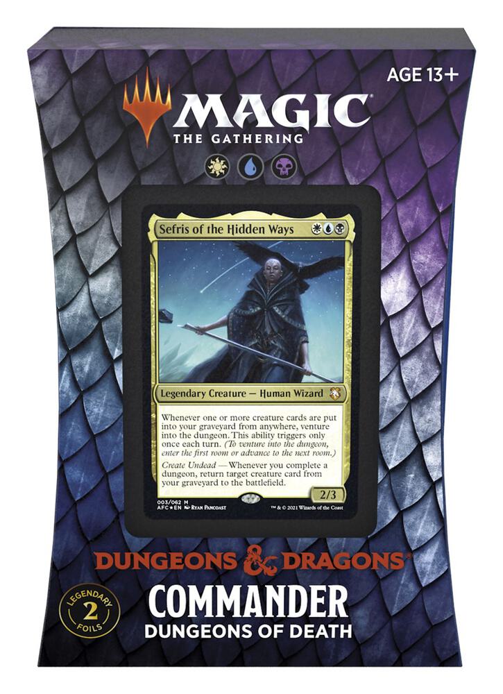 Dungeons of Death Commander Deck
Adventures in the Forgotten Realms - Dungeons of Death Commander Deck