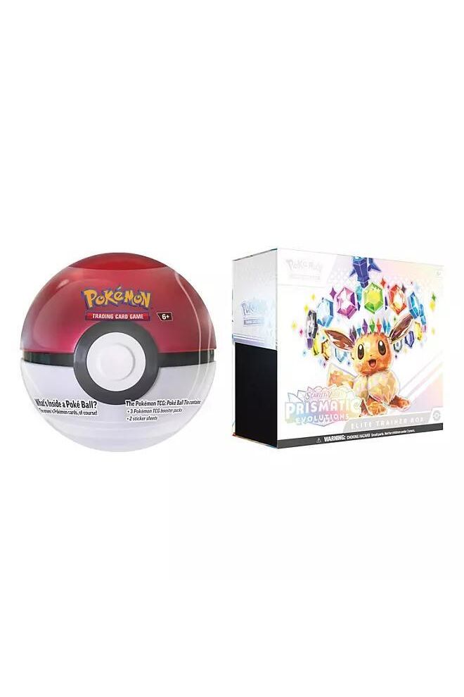 Sam's Club Prismatic Evolutions Elite Trainer Box and Pokeball - Miscellaneous Cards & Products (MCAP)