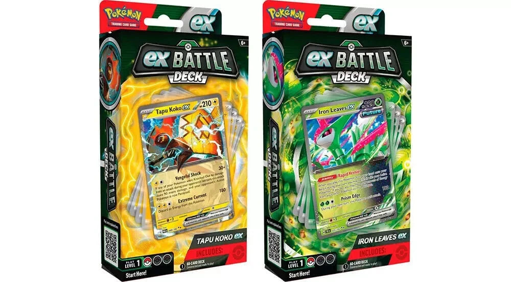 Pokémon TCG: ex Battle Deck (Tapu Koko ex OR Iron Leaves ex)