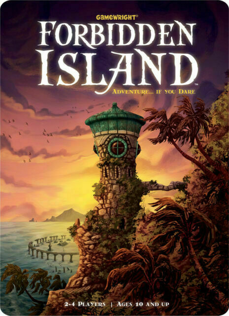 2010 Gamewright Forbidden Island - Adventure if you Dare Game New Sealed MISB