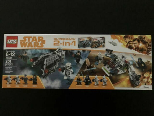 66596 LEGO Star Wars Super Pack 2-in-1 NEW IN SEALED BOX