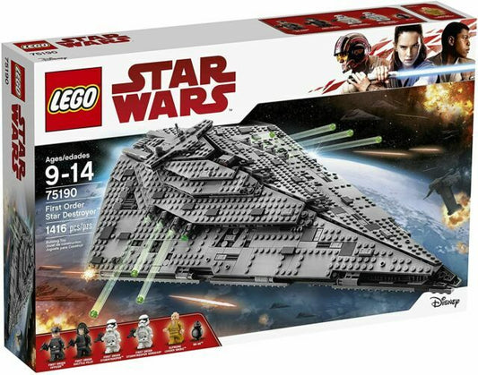 LEGO Star Wars First Order Star Destroyer 75190 - New Sealed