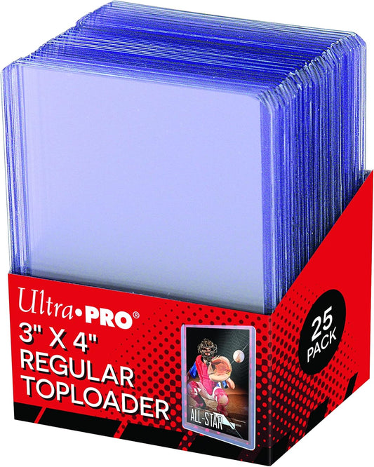 3" x 4" Clear Regular TOPLOADER® Sleeves (25ct) for Standard Size Cards